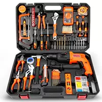 Home tool box (Yadeli) multi‑piece maintenance set with electric drill, assorted hand tools