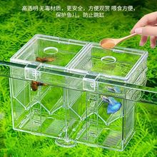 鱼缸隔离盒繁殖盒小鱼苗孵化母鱼亚克力幼鱼凤尾产子箱繁殖隔离盒