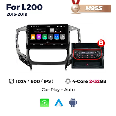 DVD Navigation — Triton Android Car Large - b-m95s-232-quad-core-wifi-version