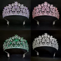 Готовые свадебные короны, тиары, японские и корейские свадебные аксессуары, аксессуары для корон на день рождения, банкетное платье, аксессуары для волос, оптовая продажа