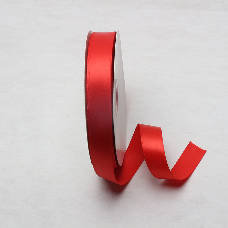 Huaxi cinta de poliéster de color sólido material de embalaje ramo de flores cinta de color sólido pastel cinta caja de regalo corbata