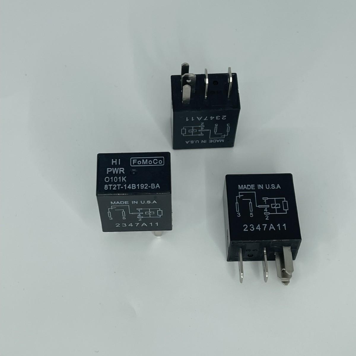 福特12V 5脚汽车继电器8T2T-14B192-BA