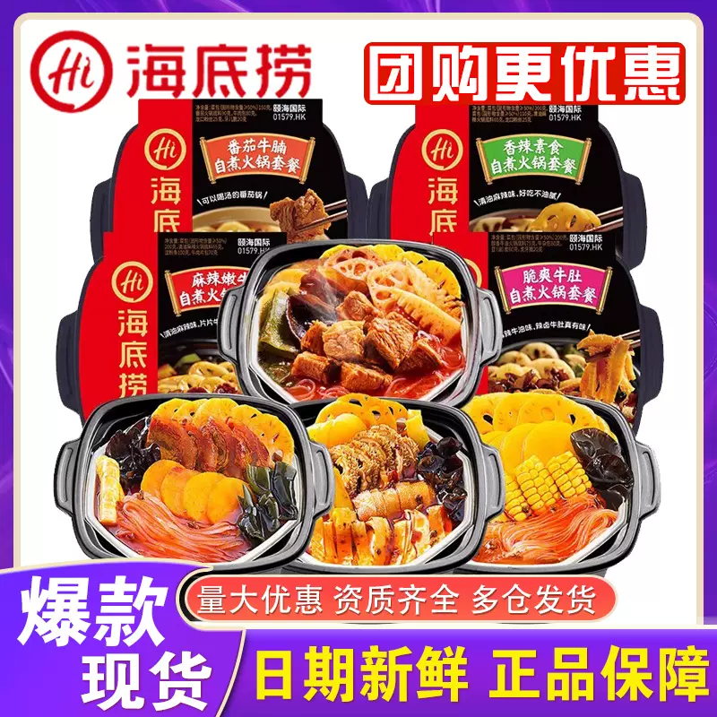 海底捞自热小火锅自热米饭麻辣嫩牛自热锅速食自嗨锅食品自热火锅