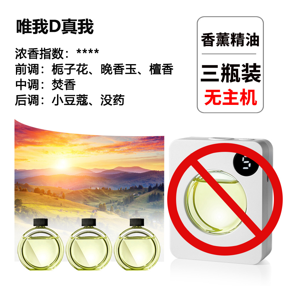 아로마테라피 에센셜 오일 [아로마테라피 머신 없음] - 내츄럴 [나만의 은은한 향기] 3병