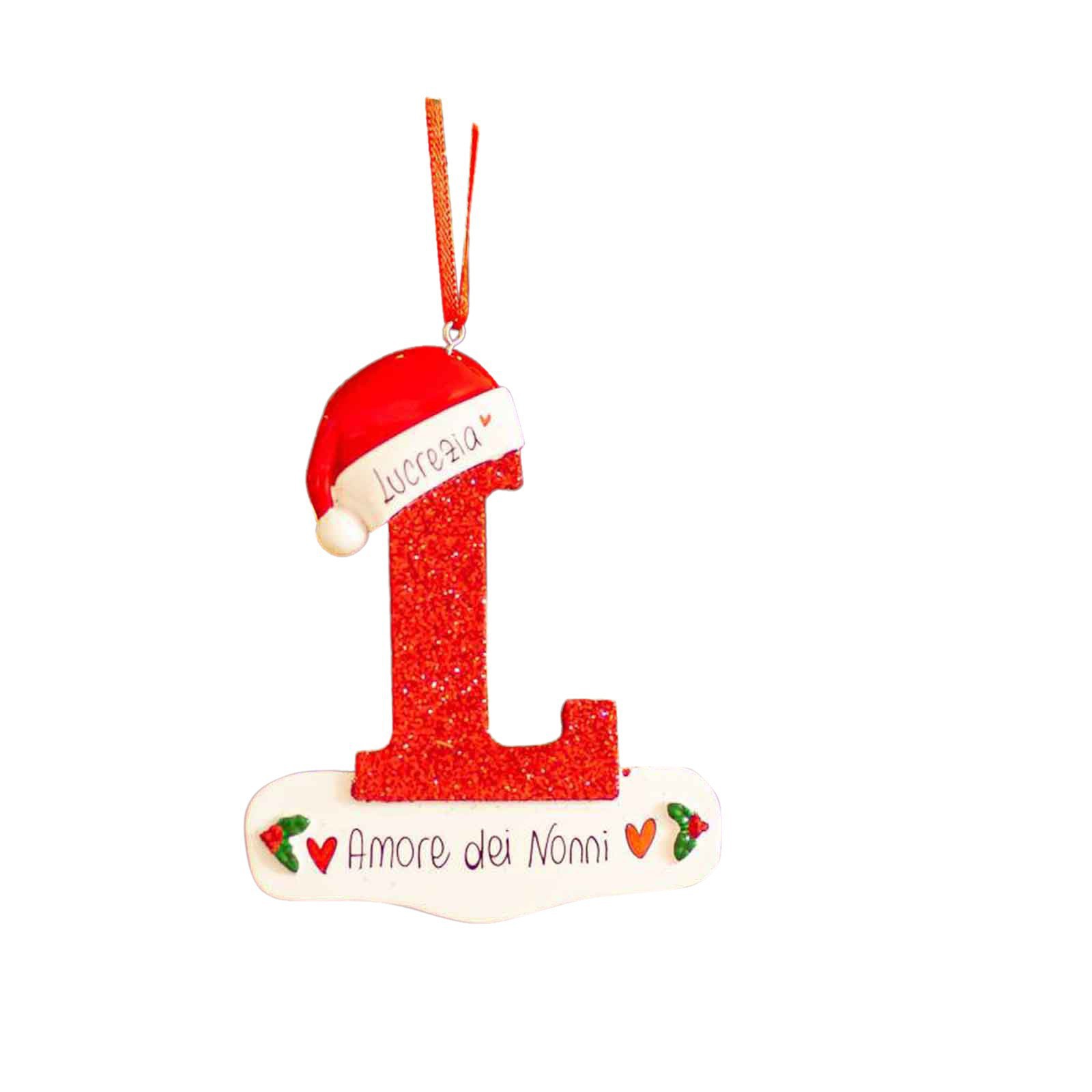 2023 personalizado DIY nombre decoración de Navidad colgante de madera letra colgante de Navidad colgante ornamento image 17