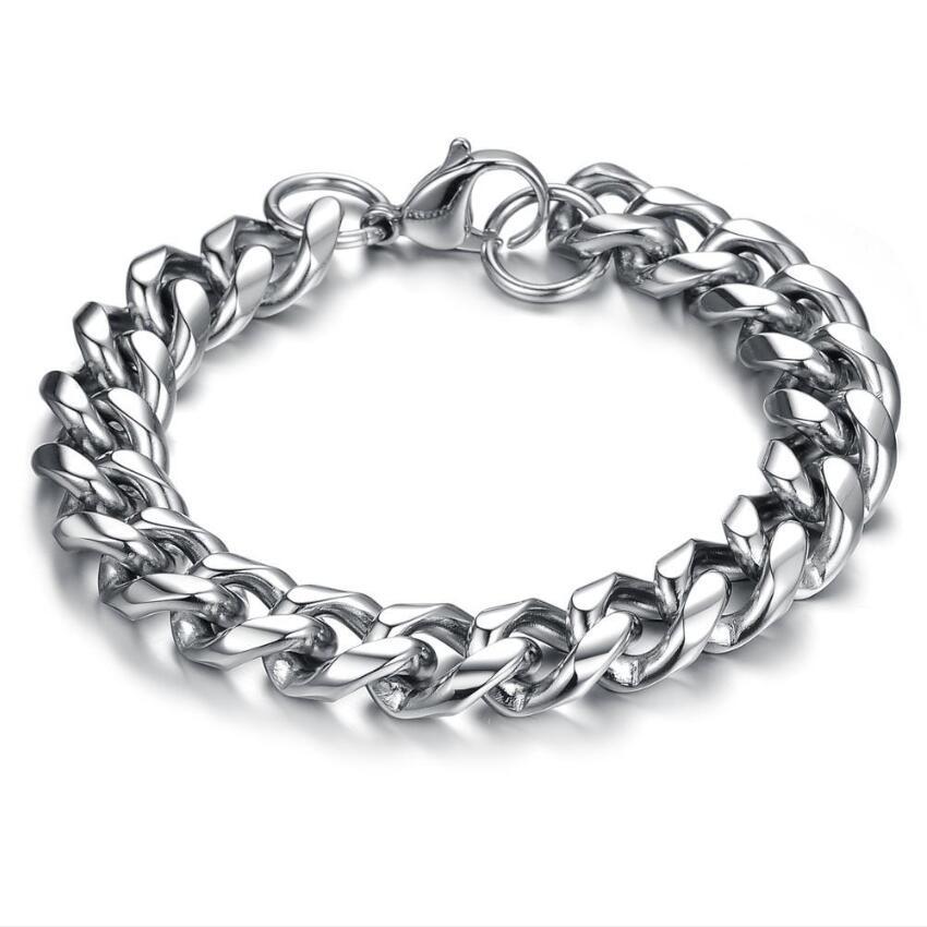 2023 Stainless Cuban Necklace 6-12MM Steel Titanium Dominant Handmade Chain New Style_voghion.com