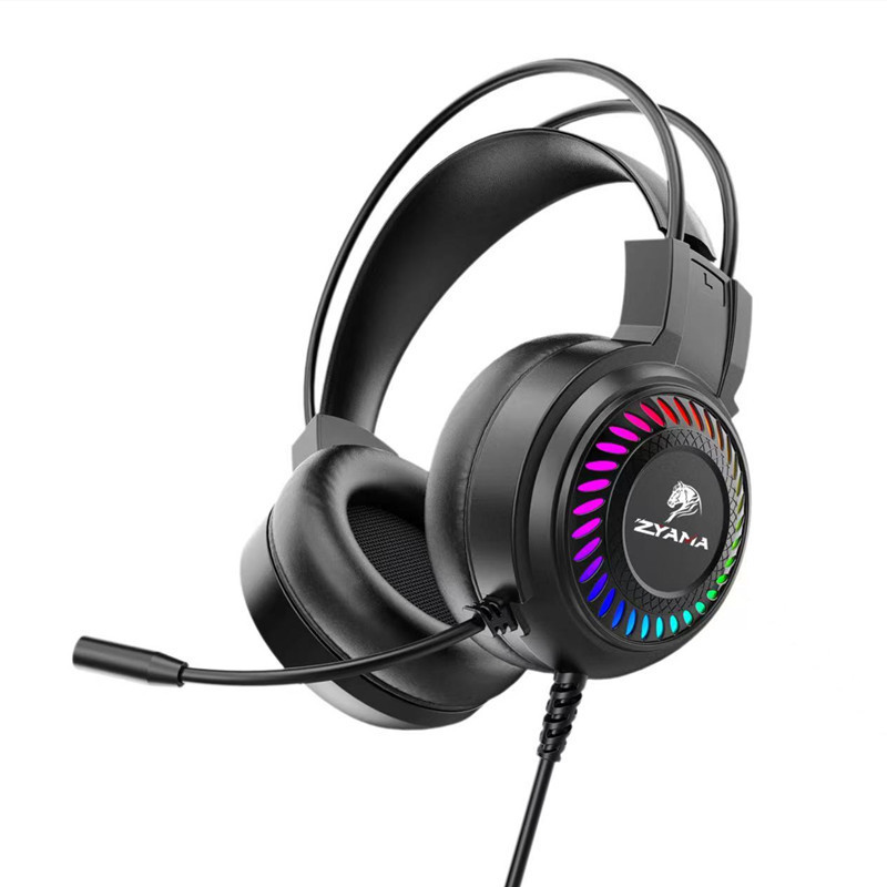 New Starting Point Computer Headset Over-Ear with Microphone Gaming E-Sports Desktop 3.5 Wired Laptop USB Headset Wholesale