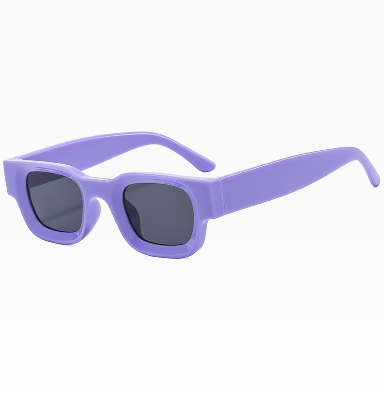 Fashion Geometric Ac UV400 Protection Square Full Frame Men's Sunglasses display picture 2