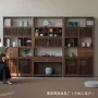 茶室实木老榆木茶具多宝阁