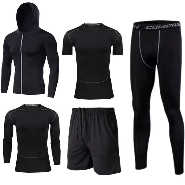 Set with hood, plus size