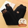 [ED Leather Label Model] Black丨Upgraded extra thick one-piece lamb velvet to keep out the cold and warm