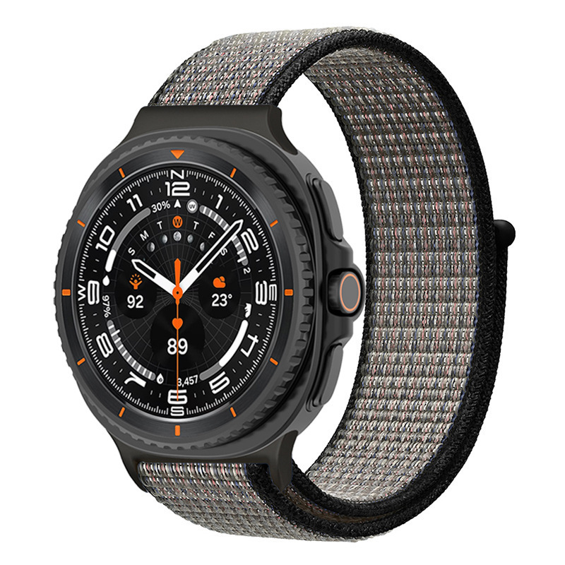 适用三星watch8手表带Galaxy watch8Classic魔术贴回环式尼龙表带|undefined