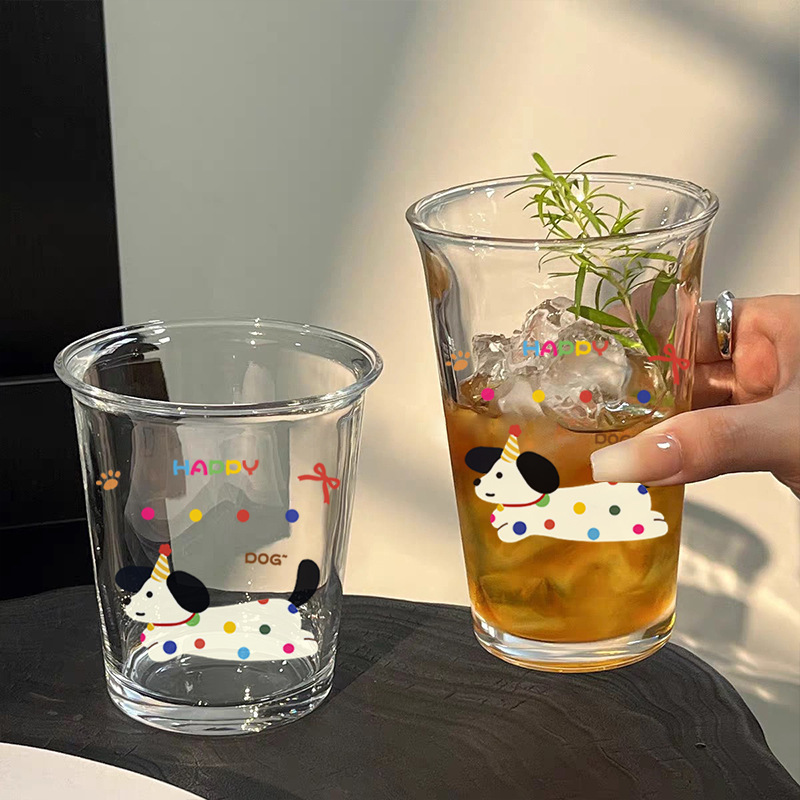 Straight Flip Cup Cold Extract Coffee Cup Niche Ins Minimalist Transparent Glass Advanced Home Juice Beer Cup Straight Flip Cup Cold Extract Coffee Cup Niche Ins Minimalist Transparent Glass Advanced Home Juice Beer Cup