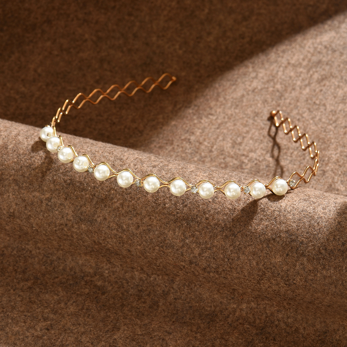 estilo coreano simple perla hebilla de hadas red red red de rosas de diamante abrazaderas de cabello joyerías hebilla al por mayor transfronterizas