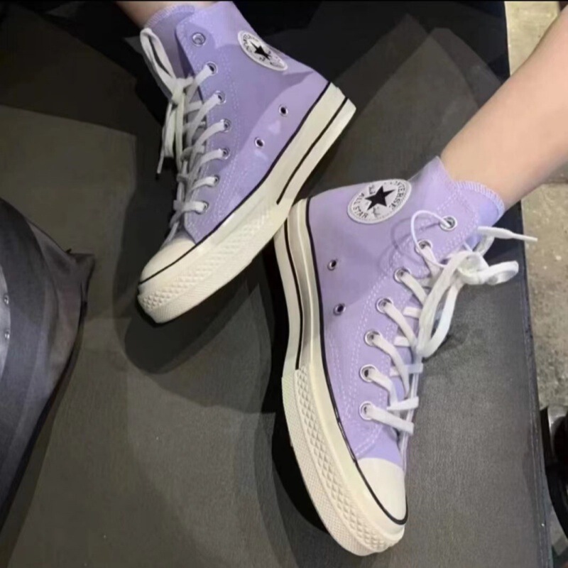 莆田靴ハイバージョン Meiqi Converse Conver 1970s キャンバスシューズクラシックロートップハイトップ純粋なオリジナルシューズ男性と女性用|undefined