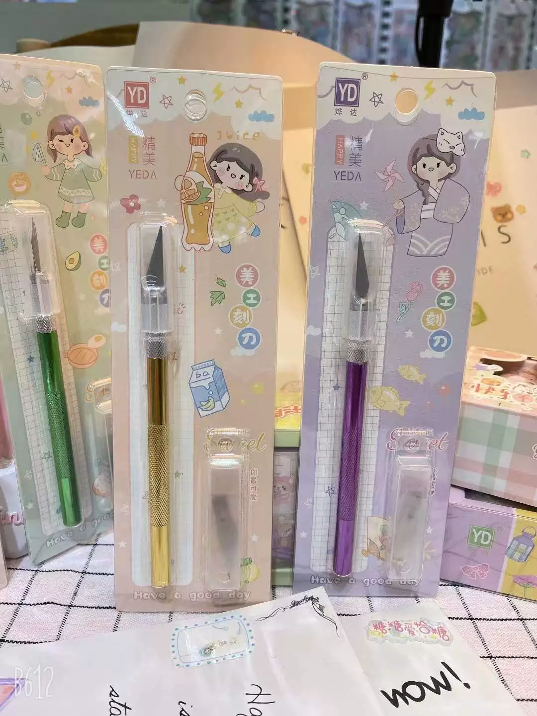 Qida алюминиевый сплав разделочный нож металлический DIY разделочный нож костюм ручной счет нож для резки бумаги модель ручной работы фильм художественный нож