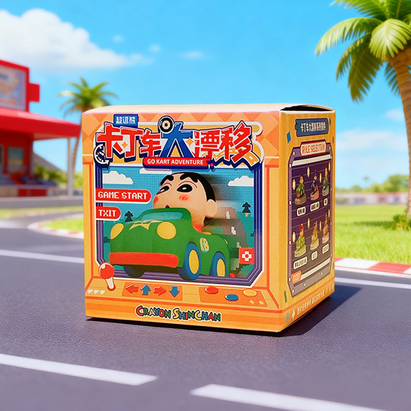 Crayon Shin-chan Kart Drift Series Ornaments-Single Box