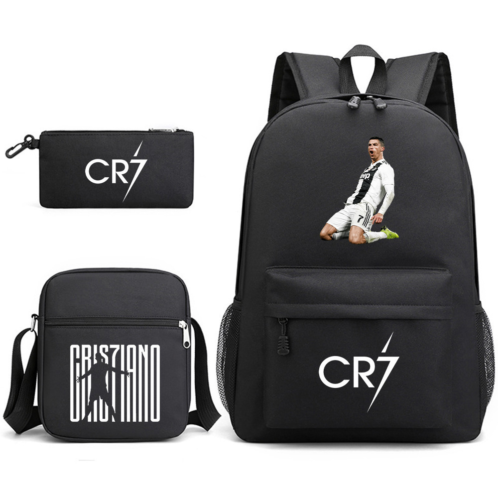 Mochila de tres piezas, mochila para hombres y mujeres, mochila a prueba de salpicaduras [una también es precio al por mayor] mochila de espalda protectora