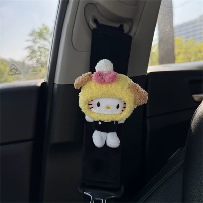 New kitty cat car seat Seat belt shoulder pad - bingbing-kt-shoulder-pads
