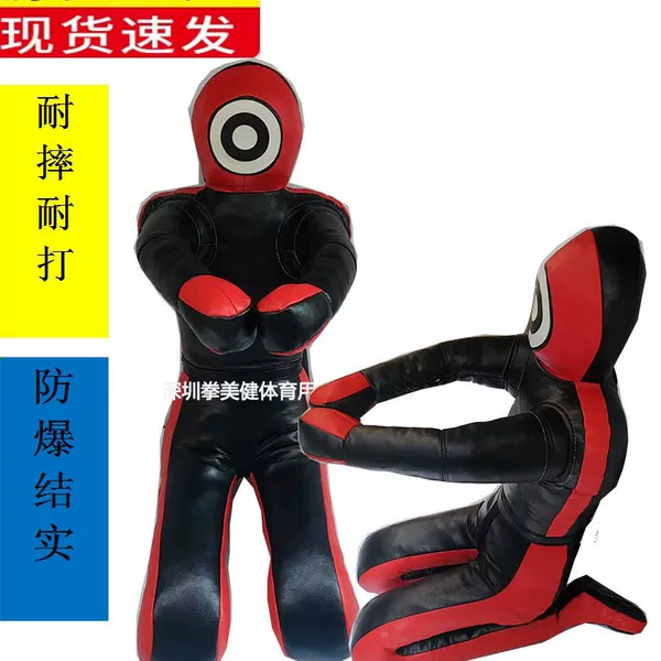 Foldable Training Dummy for Wrestling, Fighting, Sanda, Boxing, and Judo Training Dummy