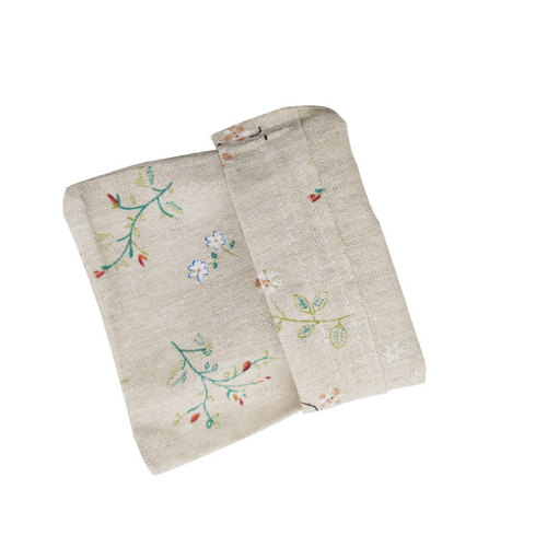Manufacturer wholesale mosquito repellent sachet bag printed cotton bundle pocket cotton sack bag Chinese herbal sachet packaging empty bag