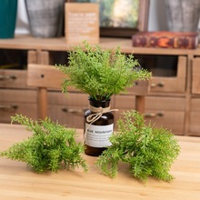 厂家理纱天门冬属草INS风仿真花家居装饰跨境婚庆批发假花YC1105