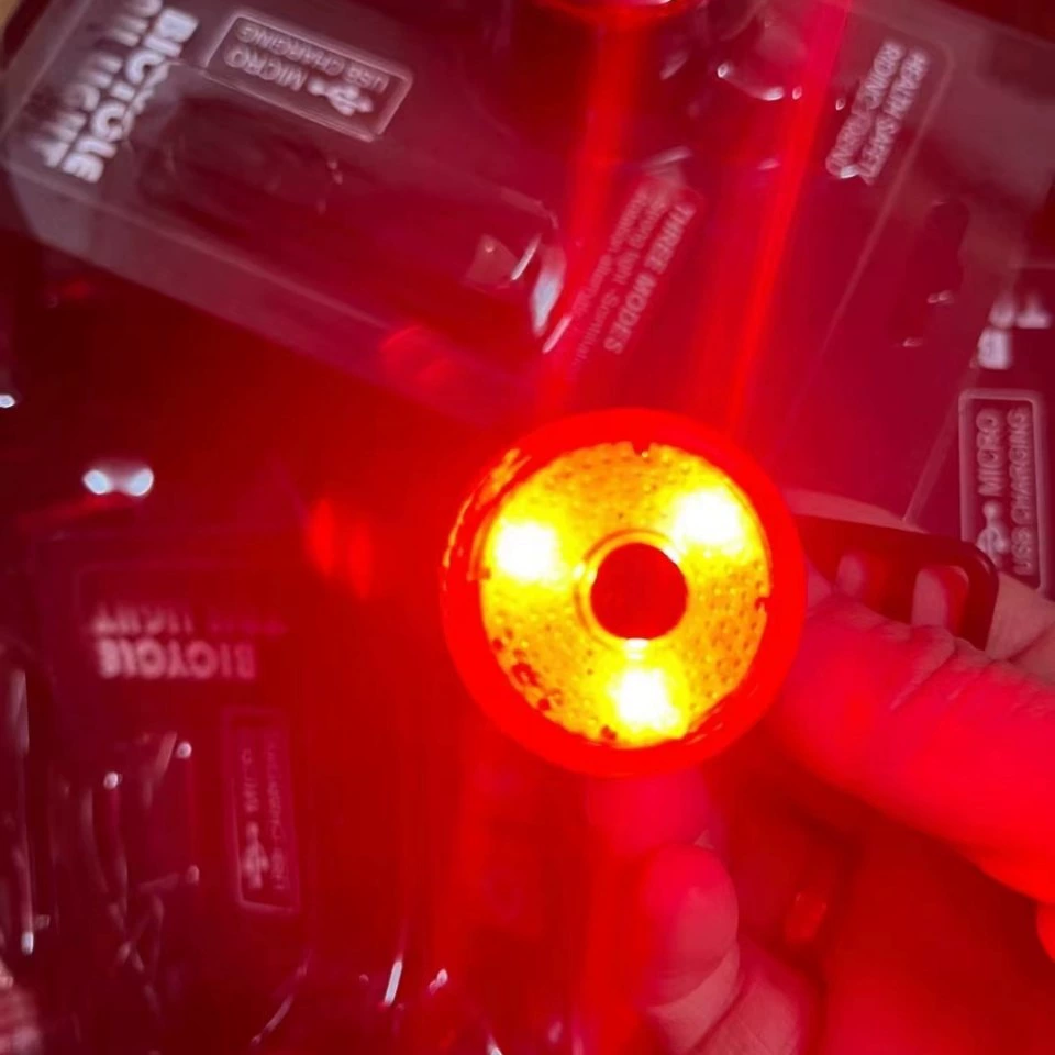 USB-зарядные задние фонари, 3 светодиодных лампочки