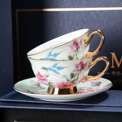 美道 春暖花开 咖啡杯高档精致套装欧式杯子设计师款下午茶茶具