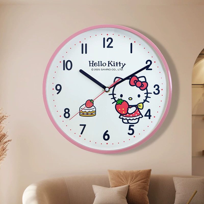 Детские часы с забавным принтом мультяшной стоки (Sanrio) - оригинальные кукольные часы для детей