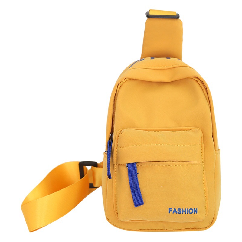 2023 Children's Bag Korean Casual Baby Boys and Girls Shoulder Crossbody Bag Chest Bag Large and Small Outdoor Parent-child Backpack