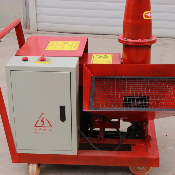 Small indoor secondary structure pump feeder fine stone concrete…
