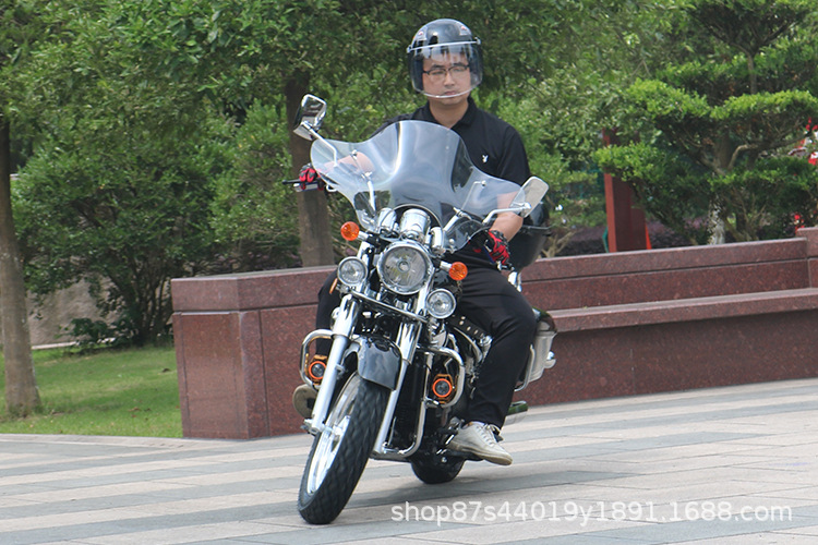 Storm Prince Motorcycle 200cc Fuel-Saving Retro Harley Prince Cruiser Street Bike