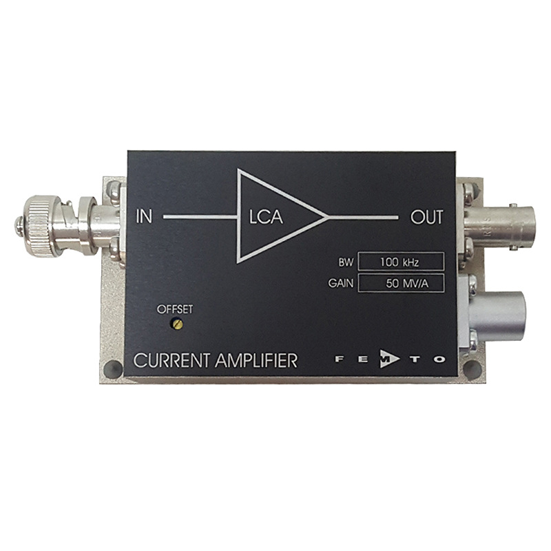 LCA-100K-50M低噪声电流前置放大器DC100 kHz德国FEMTO