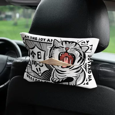 Creative Text Car Tissue Car tissue box/set - retro-happy-today