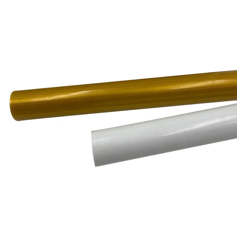 Синяя изогнутая трубка формы белый золотой зеленый свадебный труба ПВХ декоративный реквизит имитация цветочного стержня