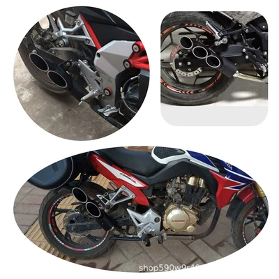 Pipe Direct Exhaust Toce — Motorcycle exhaust pipe