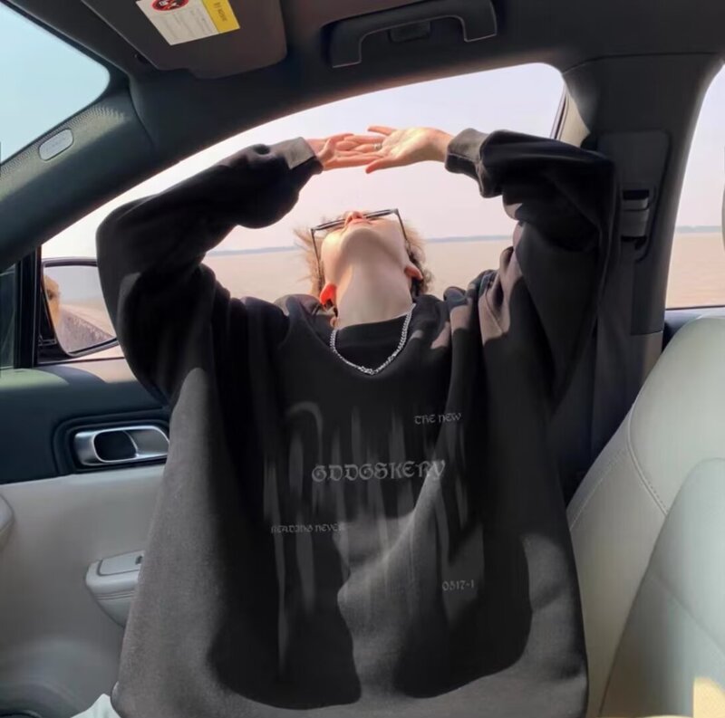 Hooded Sweatshirt Trendy Brand Men's and Women's 2024 New Spring and Autumn American Heavy plus size Hooded Top Couple's Jacket