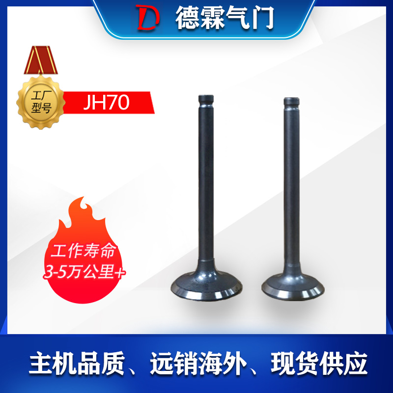 Motorcycle valve applicable to Jialing JH70 Dayang DY100 export GN5 Smash intake and exhaust valve host quality