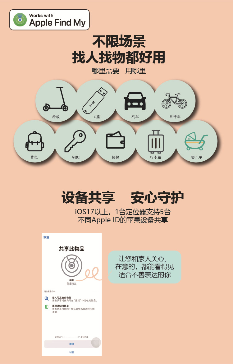 Ultra-thin smart anti-loss finder, card style