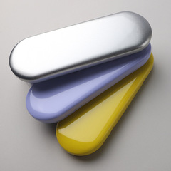 廠家批發橢圓翻蓋鐵盒塑料收納盒粉刺針痤瘡針鐵盒包裝方形空盒