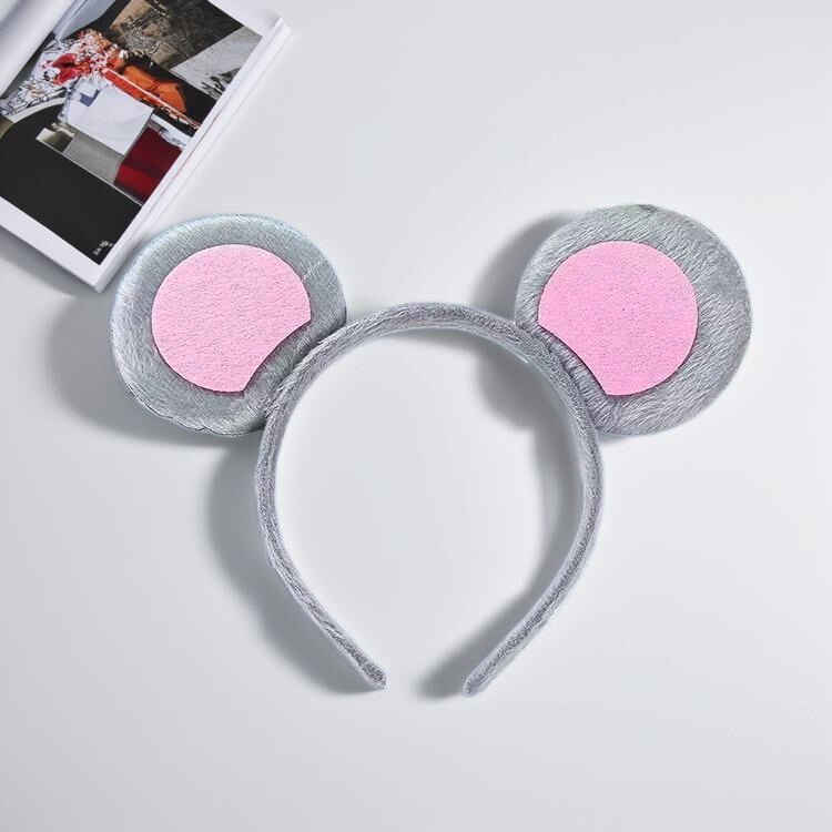 In-Stock Amazon Cross-Border Mouse Elephant Ear Headband Halloween Cosplay Animal Costume Set In-Stock Amazon Cross-Border Mouse Elephant Ear Headband Halloween Cosplay Animal Costume Set