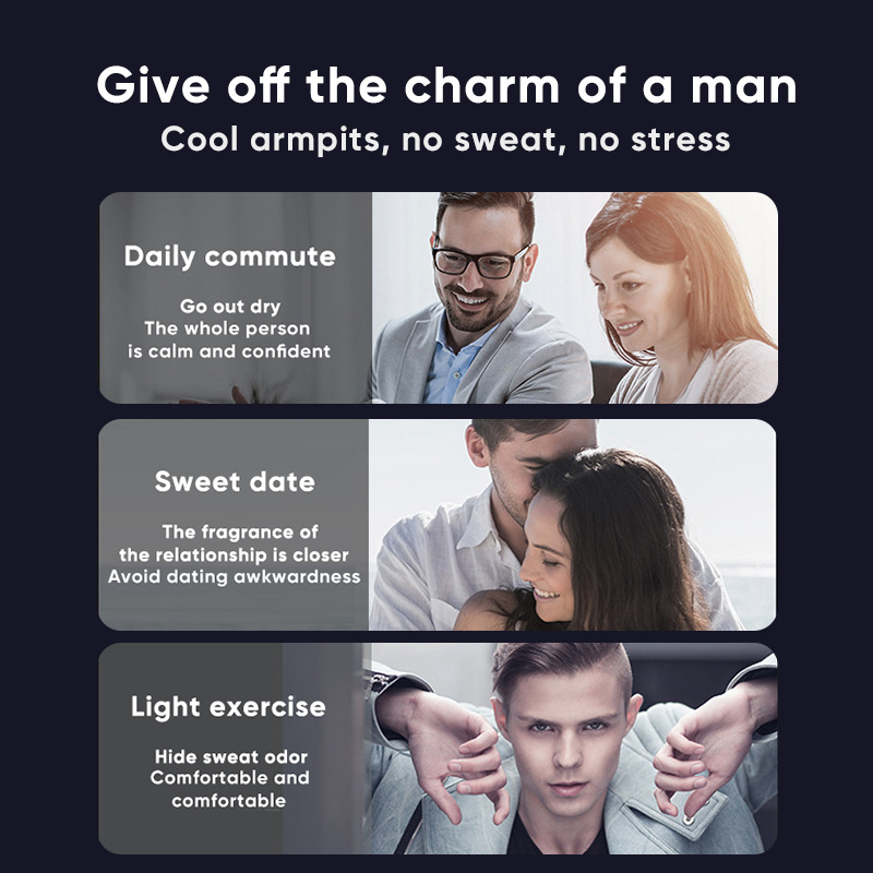 Engelska YASS roll-on bodyspray för män med långvarig doft, antiperspirant, torr och bärbar doft._voghion.com