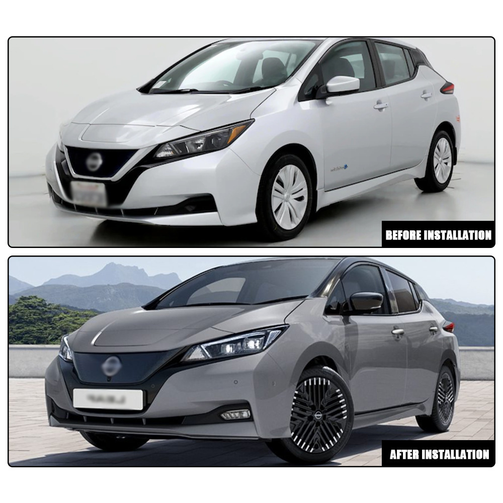 Aplicable a 2019 - 2022 Nissan Leaf Asamblea de lámpara de niebla delantera Halógeno Diurno Lámpara de parachoques delantera