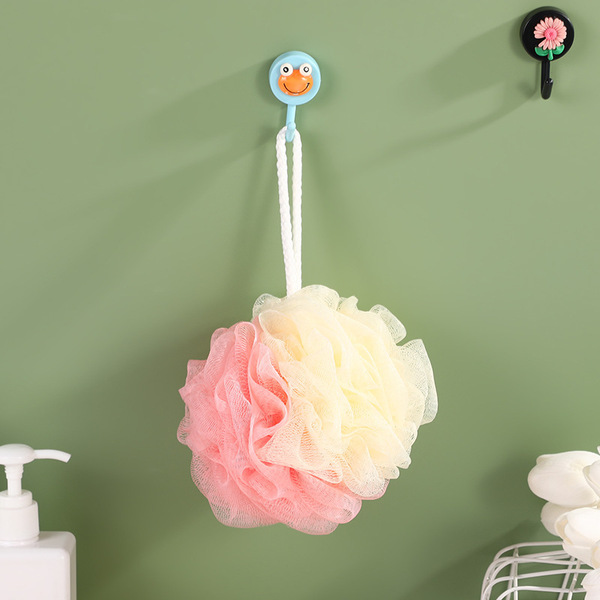 Two-color foaming rich bath ball new color matching large bath flower bath ball bath ball adult bath supplies