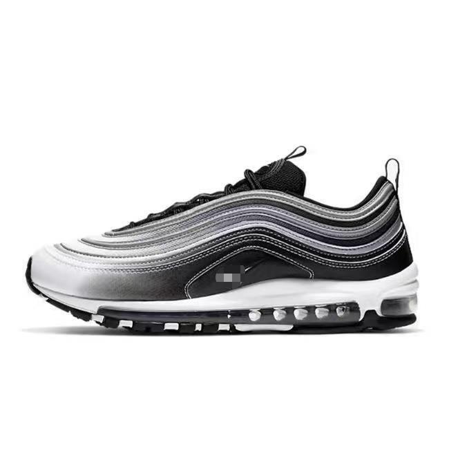 莆田靴外国貿易卸売エア MAX97 フルパームエアクッションレトロ弾丸男性と女性の同じスタイルのスポーツランニングシューズ|undefined