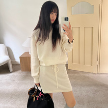 衣夫 Fu 十三行冬季毛衣半身裙套装2024新款韩系女装LU-893