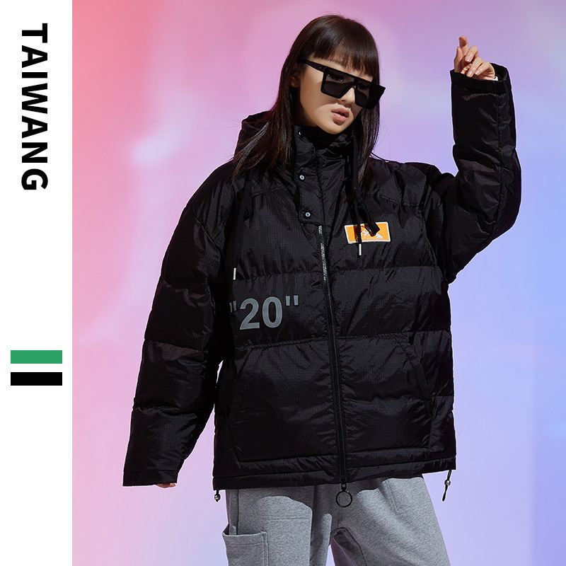 Men's Clothing Factory direct sales men's and women's cotton coat men's winter new style men's coat brand loose large size cotton coat men_voghion.com