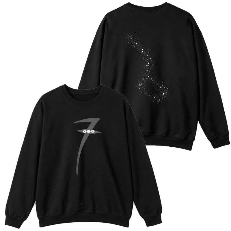 Bts' New Tour-Style Printed Crewneck Sweatshirt