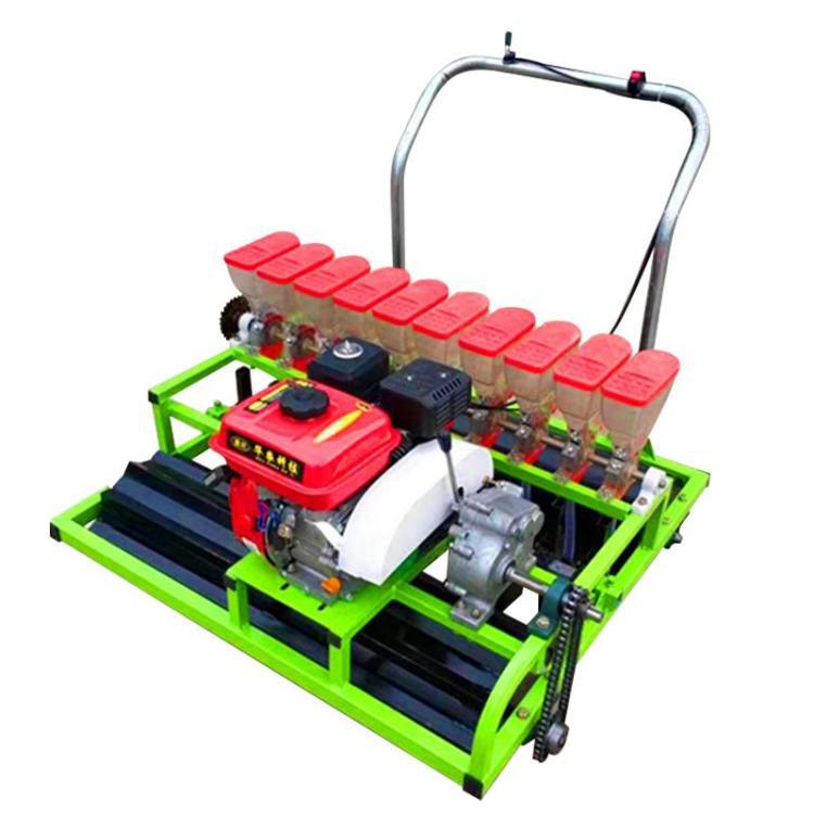 Siembra de gasolina autopropulsada máquina de fertilización de campo de trigo máquina de plantación de maíz pequeña image 5