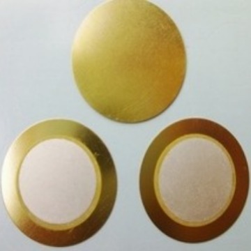 单声道无源贴片蜂鸣器 直径27MM铜片蜂鸣片 压电式压电陶瓷蜂鸣片